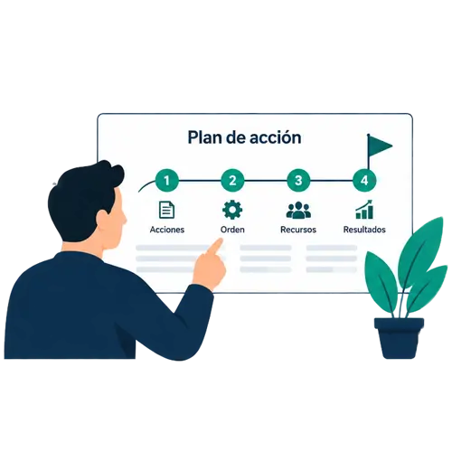 diseño de un plan de acción para llevar a cabo una estrategia de marketing exitoso